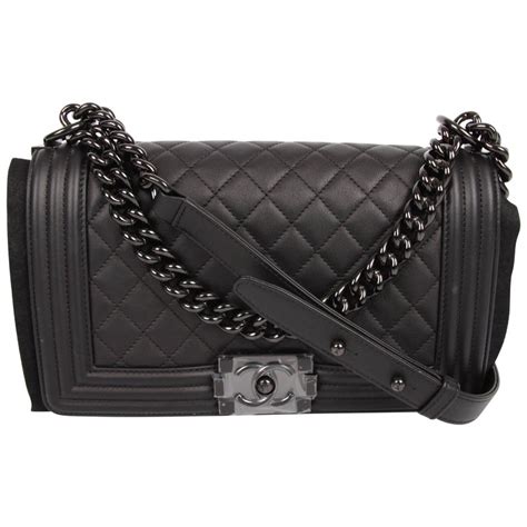 chanel boy black|chanel boys black accessories.